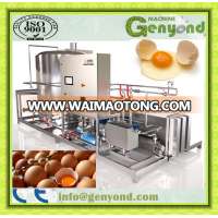 Egg washing drying candling breaking processing line for food machinery and further process