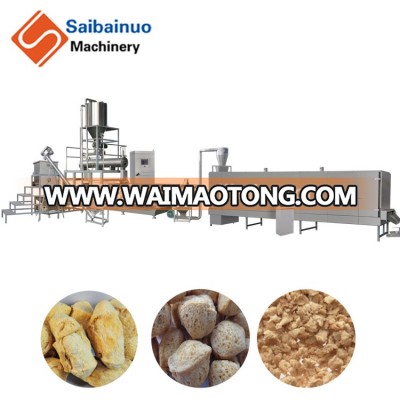 Textured soyabean protein processing line vegetable protein machinery