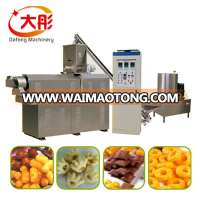 Extruder machine for snacks ring